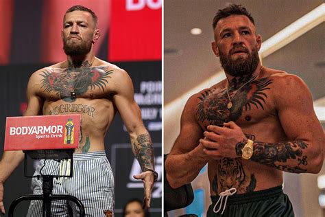 conor mcgregor then vs now.